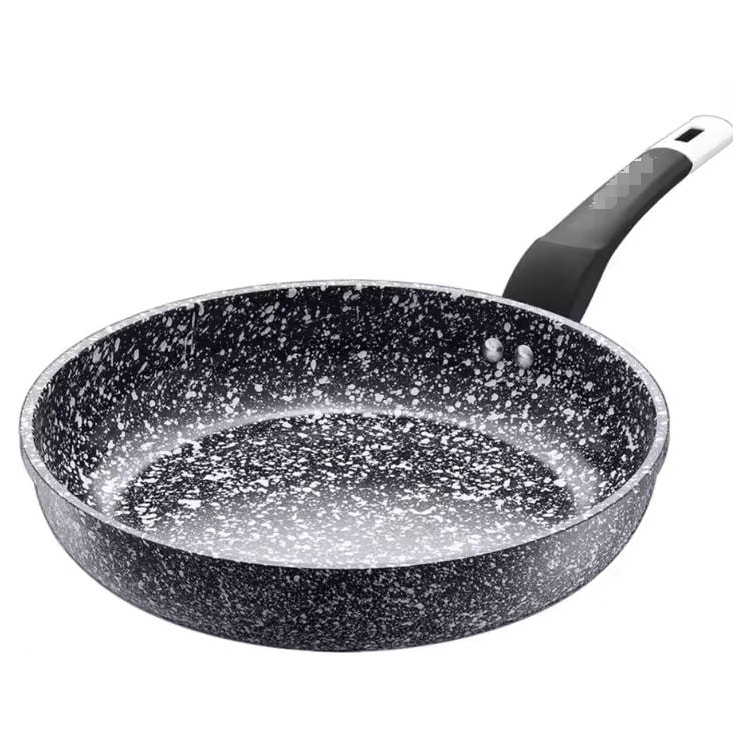 Earraí Cócaireachta Saincheaptha 11 Inch Ceirmeacha Neamhmhaide Frying Pan Neamh Bata Skillet