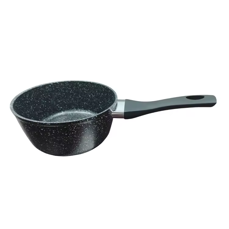 Iarann ​​​​Teilgthe Saincheaptha Flat Bottom Sínis Wok Non Stick Wok le Clúdach Adhmaid