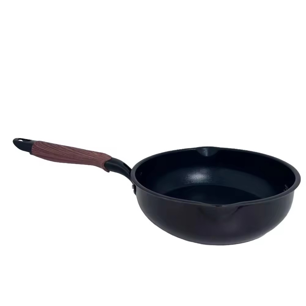 Cumhdach Ola Glasraí Alúmanam Frying Pan Alúmanam Socrú Pot Saucepan