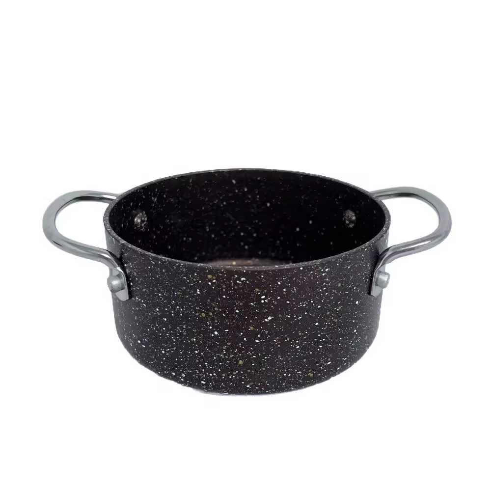 3sets Alúmanam Neamh-bata Fry Pan Anraith Cócaire Cócaire Leagann Earraí Cócaireachta